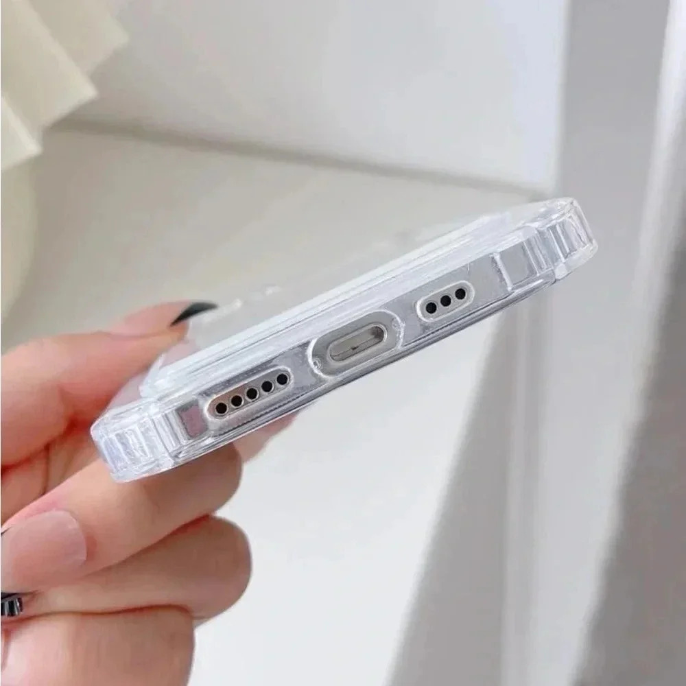 ⚠️Clearance iPhone 14/Pro/Pro Max Clear Protective Phone Case With Card Holder - Picture 3 of 4
